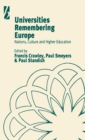 Image for Remembering Europe  : nations, culture and higher education