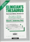 Image for Clinician&#39;s Thesaurus : Macintosh Version &amp; Manual