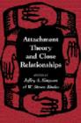 Image for Attachment Theory and Close Relationships