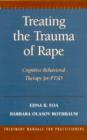 Image for Treating the Trauma of Rape : Cognitive-Behavioral Therapy for PTSD