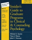 Image for Insider&#39;s Guide to Graduate Programs in Clinical and Counsel