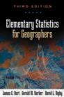 Image for Elementary statistics for geographers