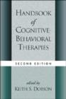 Image for Handbook of Cognitive-Behavioral Therapies
