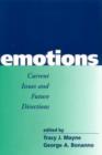 Image for Emotions : Current Issues and Future Directions