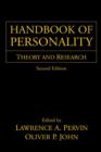 Image for Handbook of personality  : theory and research