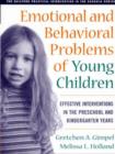 Image for Emotional and Behavioral Problems of Young Children