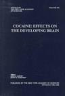Image for Cocaine : Effects on the Developing Brain : Proceedings of a New York Academy of Sciences Conference, September 16-19, 1997