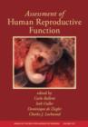 Image for Assessment of Human Reproductive Function, Volume 1127