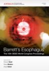 Image for Barrett&#39;s Esophagus : The 10th OESO World Congress Proceedings, Volume 1232