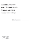 Image for Directory of Federal Libraries, 3rd Edition