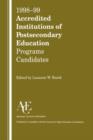 Image for Accredited Institutions of Postsecondary Education