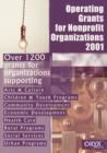 Image for Operating Grants for Nonprofit Organizations 2001