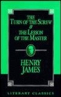 Image for The Turn of the Screw and The Lesson of the Master
