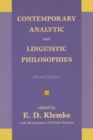 Image for Contemporary Analytic and Linguistic Philosophies