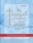 Image for Preacher&#39;s Outline &amp; Sermon Bible-NIV-Matthew 1 : Chapters 1-15