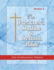 Image for Preacher&#39;s Outline &amp; Sermon Bible-NIV-Matthew 2 : Chapters 16-28