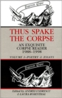 Image for Thus Spoke the Corpse : Vol.1