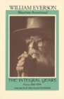 Image for The Integral Years: Poems 1966-1994 : Including a Selection of Uncollected and Previously Unpublished Poems