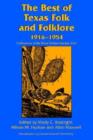 Image for The Best of Texas Folk and Folklore : 1916-1954