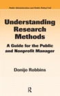 Image for Understanding Research Methods