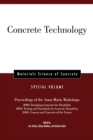 Image for Concrete Technology, Special Volume