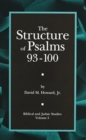 Image for The Structure of Psalms 93 - 100