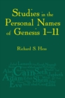 Image for Studies in the Personal Names of Genesis 1-11