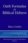 Image for Oath Formulas in Biblical Hebrew