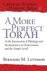 Image for A More Perfect Torah