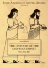 Image for The Eponyms of the Assyrian Empire 910-612 BC