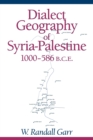 Image for Dialect Geography of Syria-Palestine, 1000-586 BCE