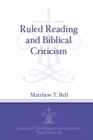 Image for Ruled reading and biblical criticism