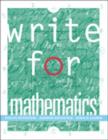 Image for Write for Mathematics