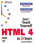 Image for Teach yourself HTML 4 in 24 hours