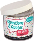 Image for Questions &amp; Quotes for Girls In a Jar