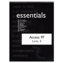 Image for Access 97 Essentials, Level III