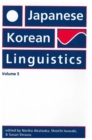 Image for Japanese/Korean linguistics 5