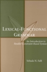 Image for Lexical-Functional Grammar : An Introduction to Parallel Constraint-Based Syntax