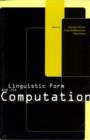 Image for Linguistic Form and Its Computation