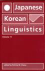 Image for Japanese/Korean Linguistics, Volume 11