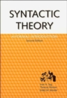 Image for Syntactic theory  : a formal introduction
