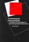 Image for Translating the Untranslatable
