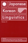 Image for Japanese/Korean Linguistics, Volume 13