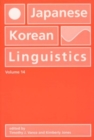 Image for Japanese/Korean Linguistics, Volume 14
