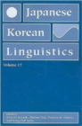 Image for Japanese/Korean Linguistics, Volume 17