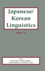 Image for Japanese/Korean Linguistics, Vol. 22