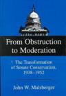 Image for From Obstruction to Moderation
