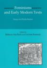 Image for Feminisms and Early Modern Texts : Essays for Phyllis Rachin