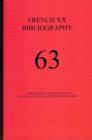 Image for French XX Bibliography: Issue 64 : A Bibliography for the Study of French Literature and Culture Since 1885