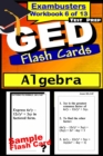 Image for GED Test Prep Algebra Review--Exambusters Flash Cards--Workbook 6 of 13
